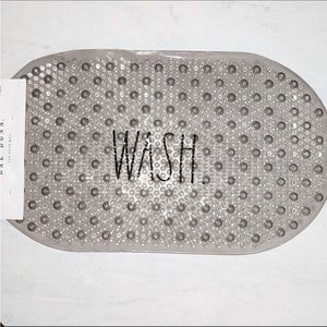 Rae Dunn PVC WASH Bath Matt
